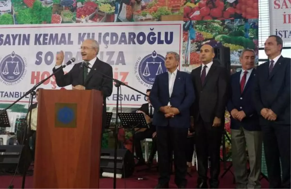 Kılıçdaroğlu, Pazarcı Esnafıyla İftarda Buluştu