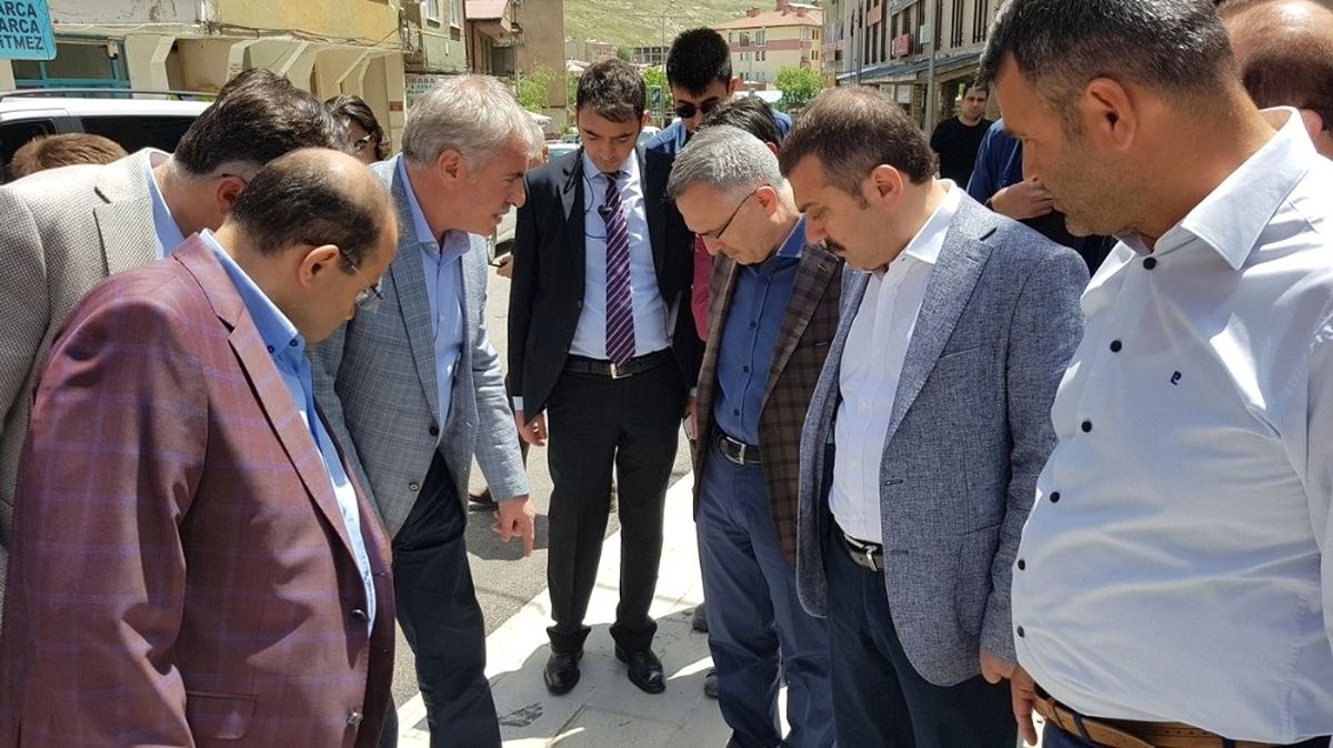 Maliye Bakanı Naci Ağbal Bayburt\'ta
