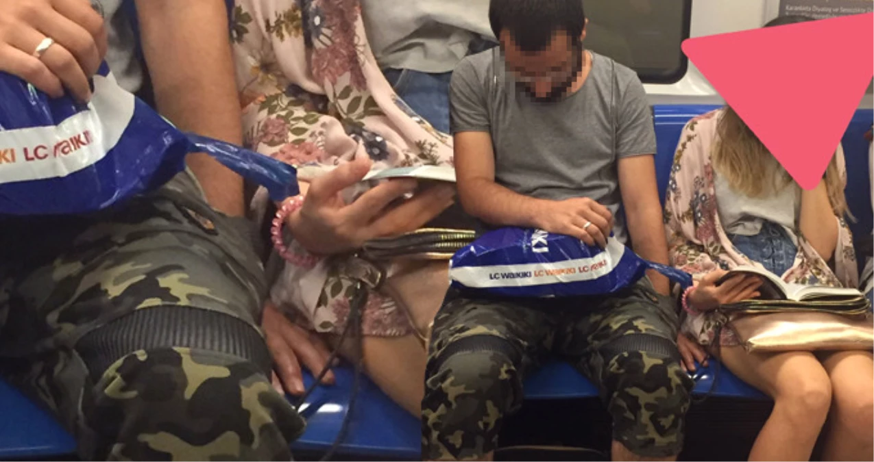 Twitter Kullanıcısı, Metrodaki Taciz Skandalını Fotoğraflayıp İfşa Etti