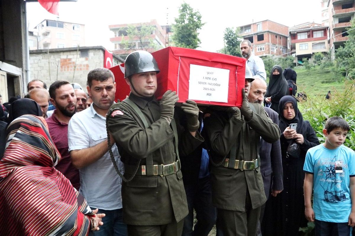 Şehit Uzman Çavuş Soner Fazlıoğlu Son Yolculuğuna Uğurlandı