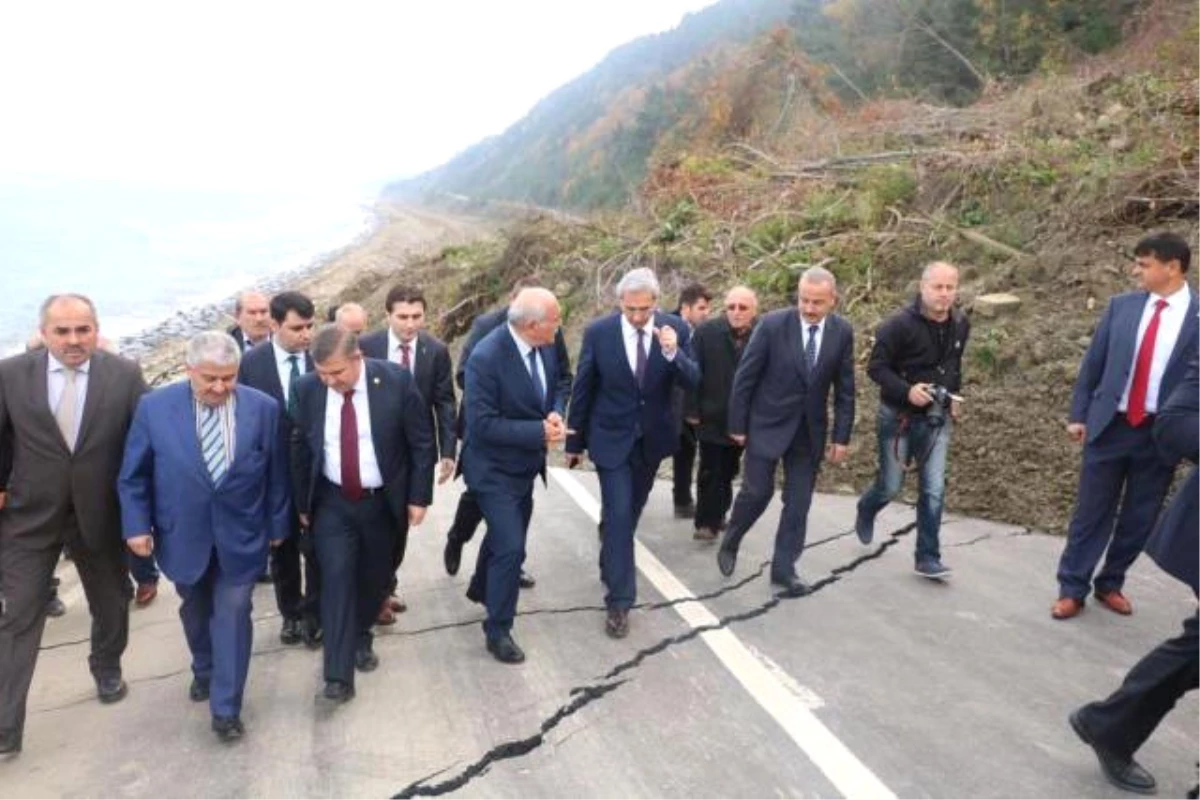 Sinop Milletvekili Maviş, Boyabat\'ta İncelemelerde Bulundu