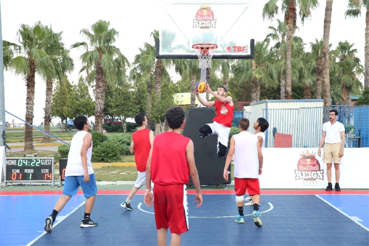 3x3 Sokak Basketbolu Finike Etabı Başladı