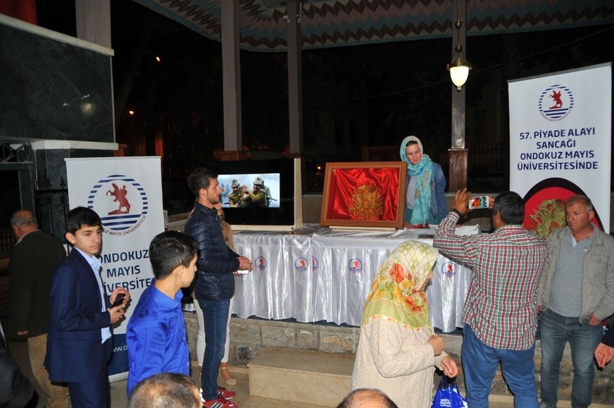 57. Piyade Alayı Sancağı Bafra\'da