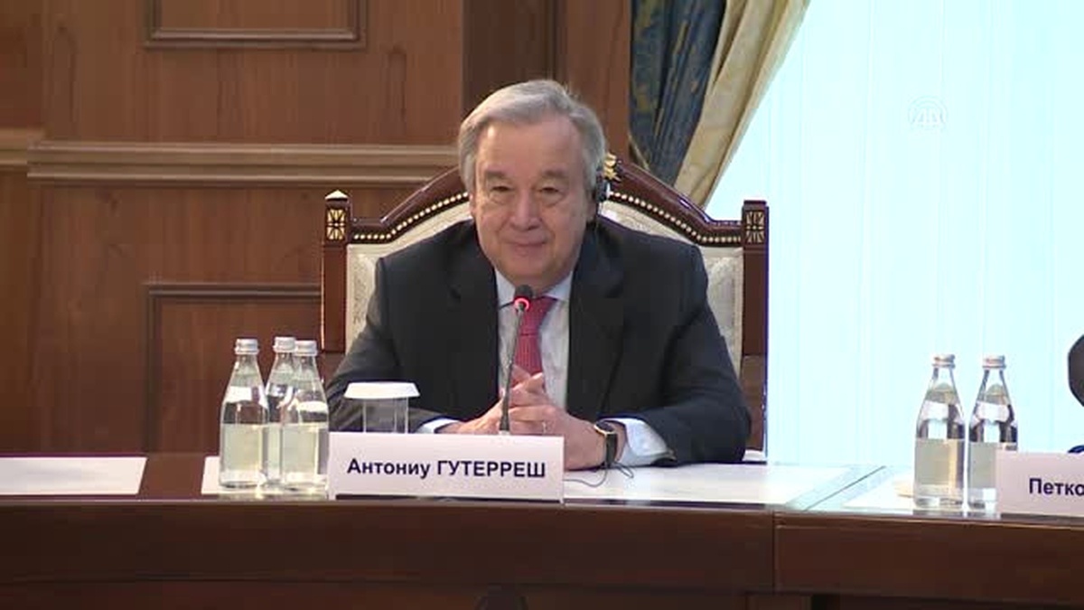BM Genel Sekreteri Guterres Kırgızistan\'da