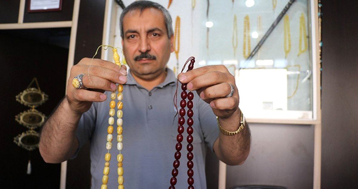 Damla Taşıyla Yapılan Tesbih 5 Bin TL'ye Satılıyor
