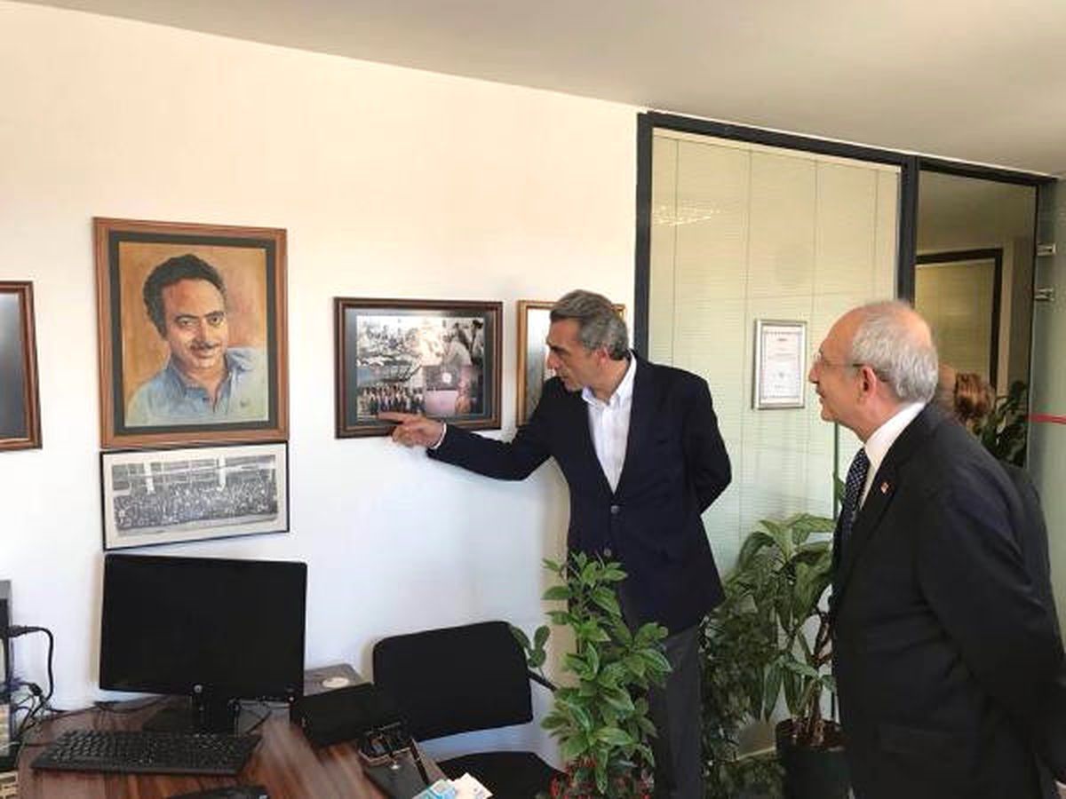 CHP Genel Başkanı Kılıçdaroğlu\'ndan Milliyet Gazetesi\'ne Taziye Ziyareti