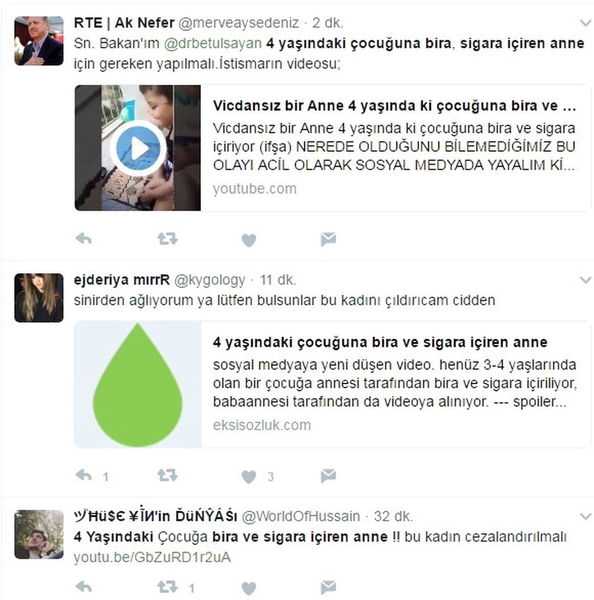 Çocuğuna Sigara ve Bira İçiren Anneye Büyük Tepki Yağıyor