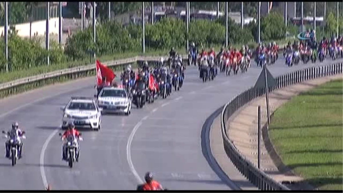 Jandarma ve Gönüllü Motosikletlilerin Muhteşem Korteji Sona Erdi