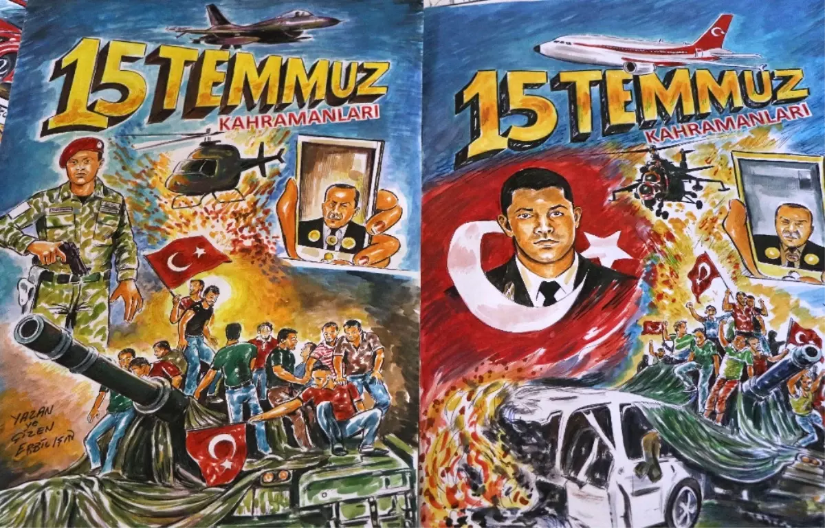 15 Temmuz Darbe Girişimi" Çizgi Roman Oldu Sponsor Bekliyor