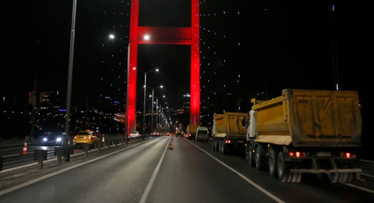 15 Temmuz Şehitler Köprüsü\'nde Bakım Onarım Çalışmaları Başladı