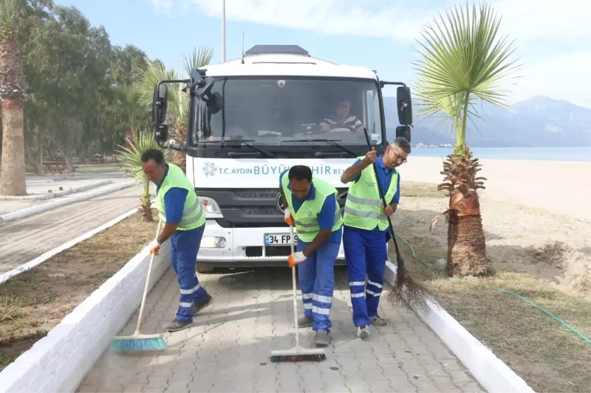 Aydın Büyükşehir Sahilleri Yaza Hazırlıyor