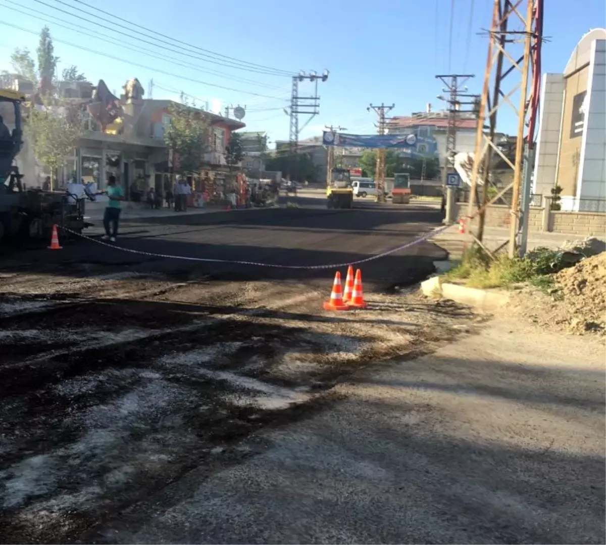 Doğu Caddesi Bakıma Alındı