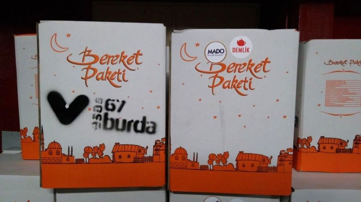 Esas 67\'burda\'dan İhtiyaç Sahiplerine Yardım