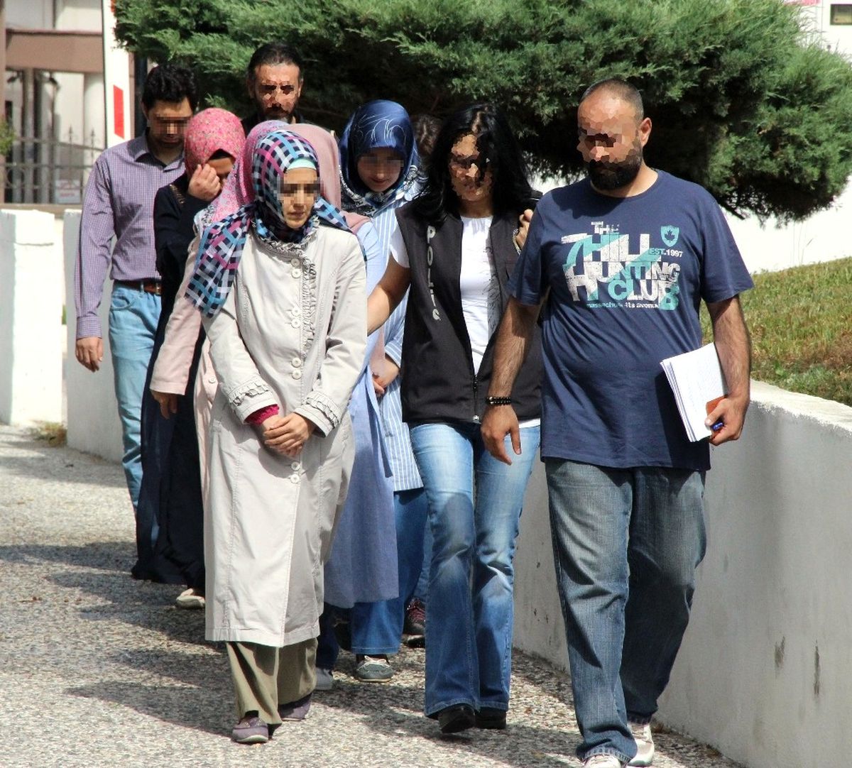 Fetö Zanlıları Adliyeye Sevk Edildi