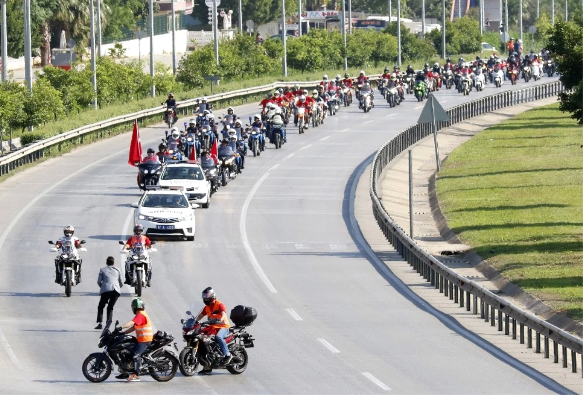 Jandarma ve Gönüllü Motosikletlilerin Muhteşem Korteji Sona Erdi