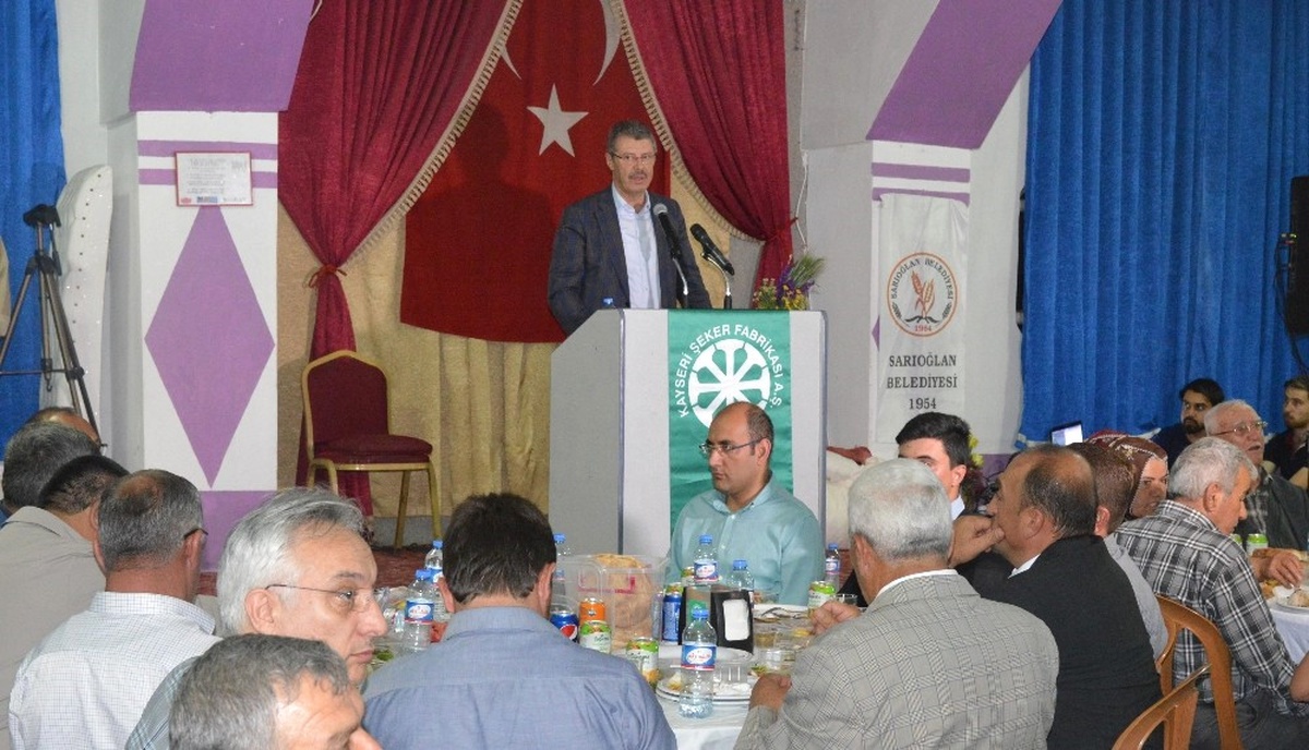 Kayseri Şeker\'in, Şeker Sofrası Sarıoğlan Bölgesi Çiftçileri İçin Kuruldu