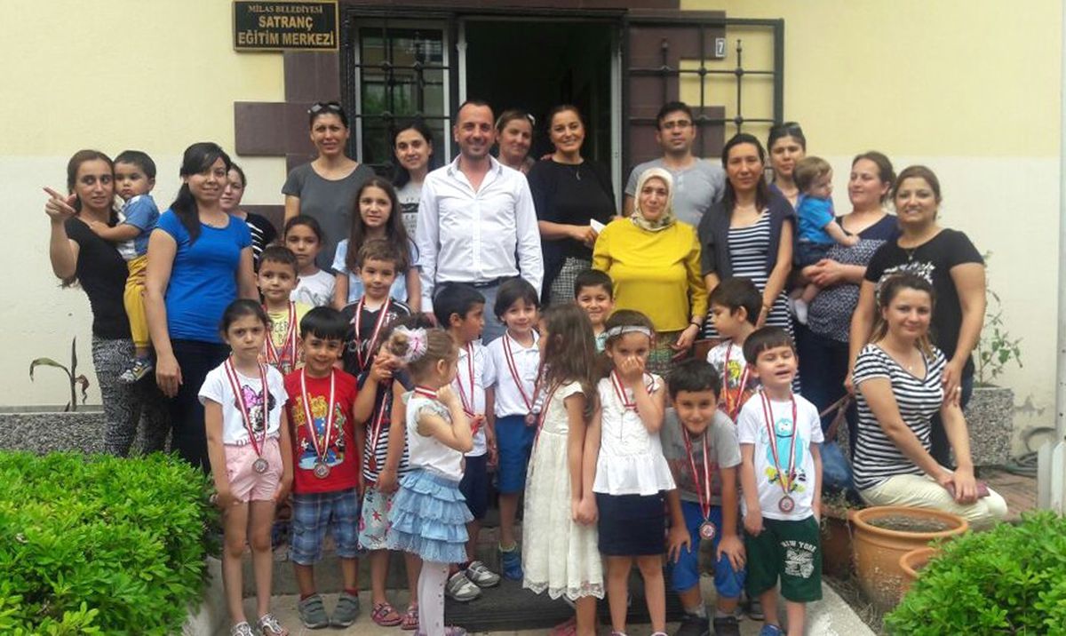 Milas\'ta Kış Dönemi Satranç Kursu Sona Erdi