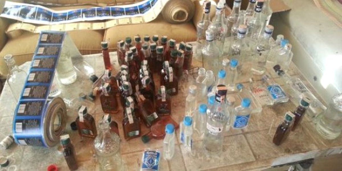 Otobüste Sahte İçki Ele Geçirildi