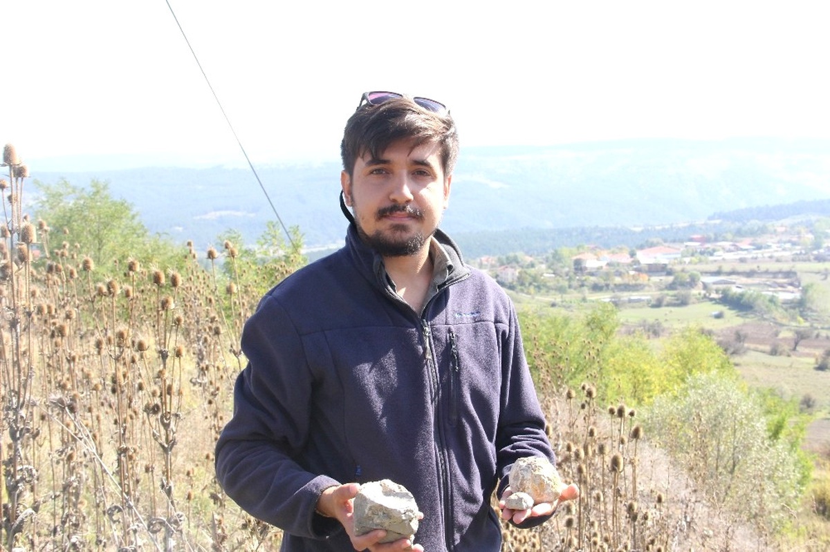 Ilgaz Dağında 60 Milyon Yıllık Deniz Fosili Bulundu