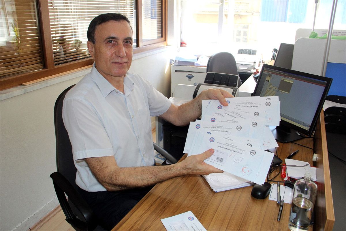 Süresinde Alınmayan Çipli Kimlik Kartları İmha Ediliyor
