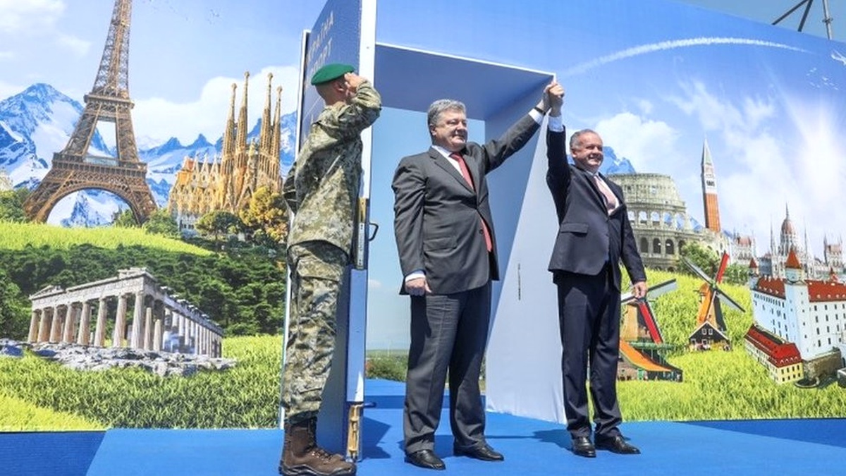 Ukrayna Vatandaşları İçin AB\'ye Vizesiz Seyahat Başladı