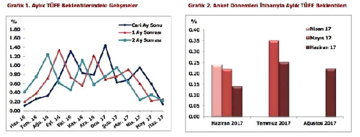 Yıl Sonu Enflasyon Beklentisi Yüzde 9.55\'e Çıktı