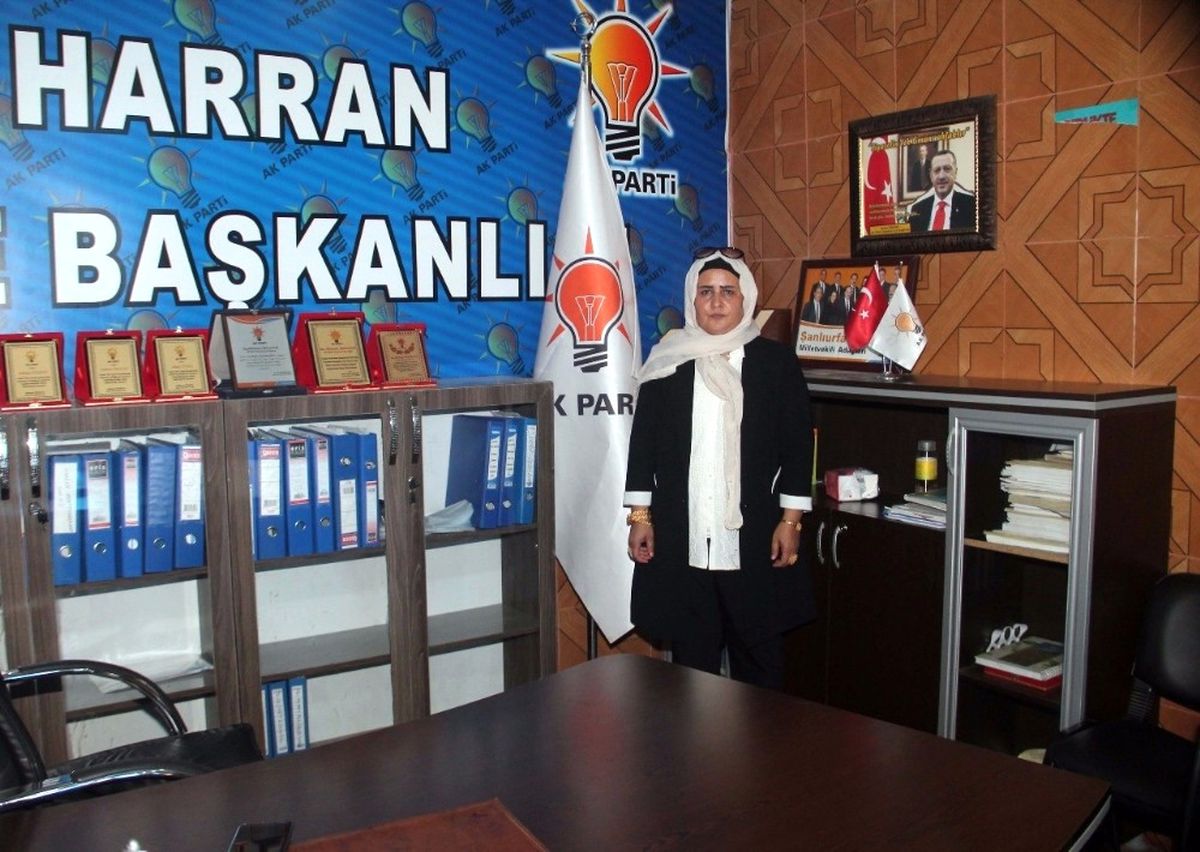 AK Parti Harran Kadın Kolları Başkanı Huriye Biter Açıklaması