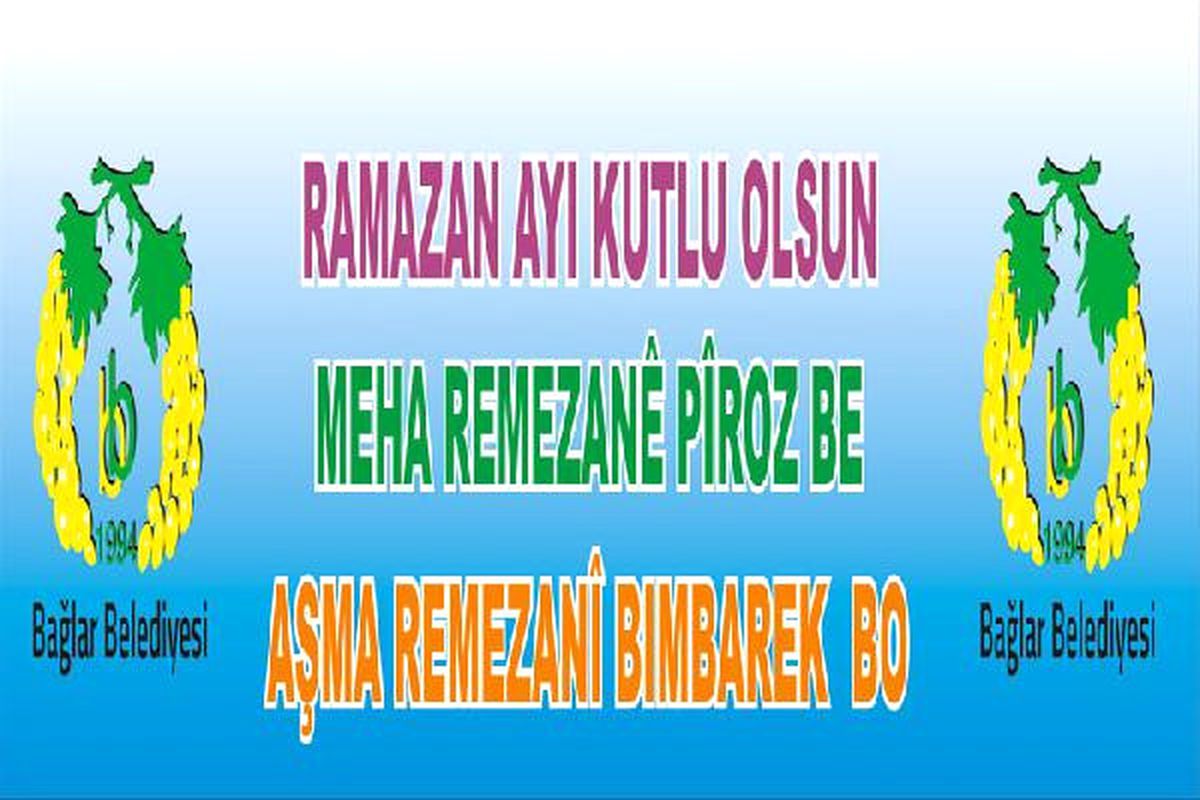 Bağlar Belediyesi: 3 Dilli Ramazan Afişimiz Toplatıldı