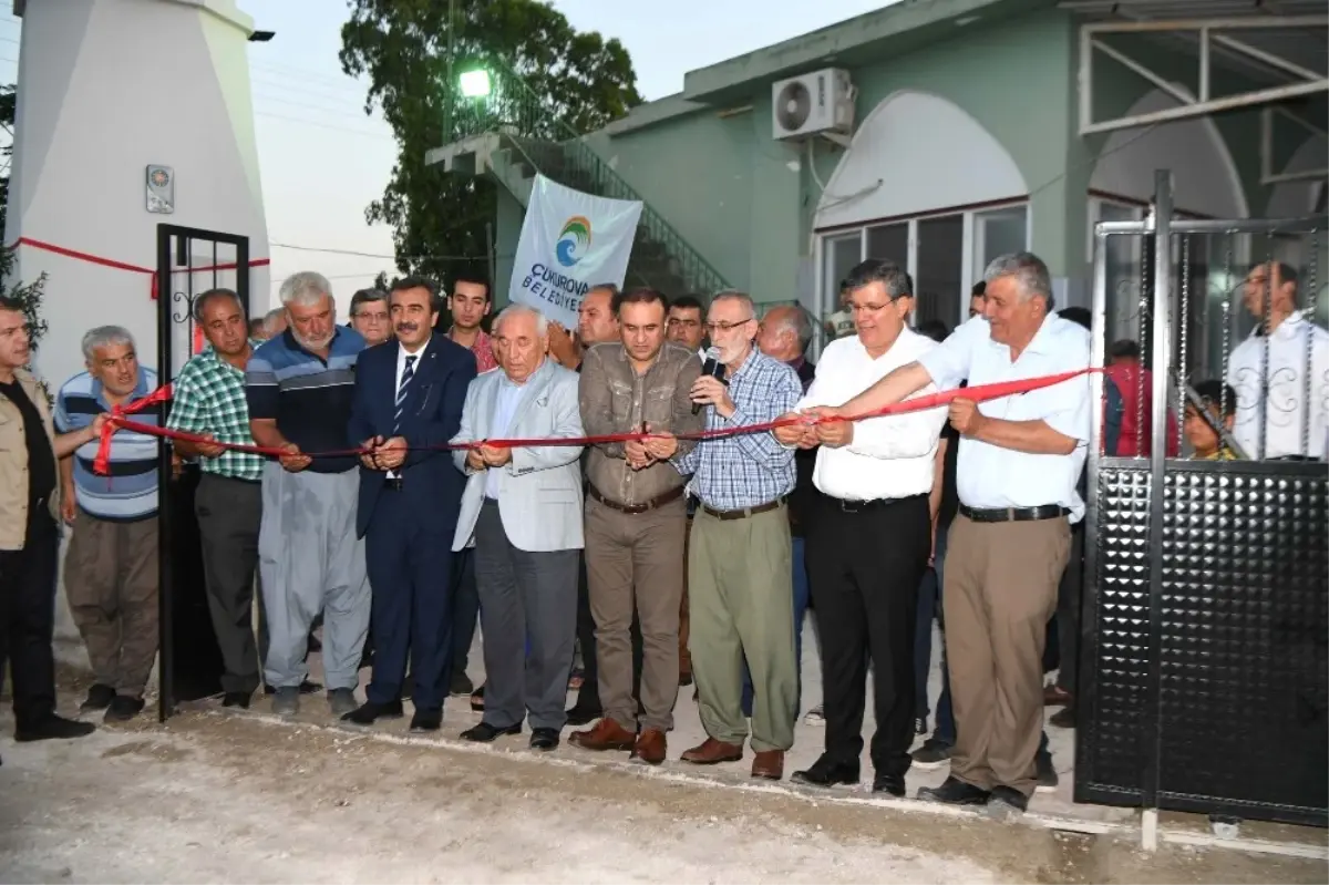 Başkan Çetin, Fırtınadan Zarar Gören Camiyi Yeniden İbadete Açtı