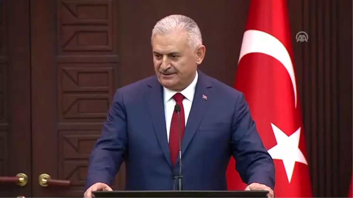 Dha Ankara - Başbakan Yıldırım: AB ile Gümrük Birliği\'nin Güncellenmesi Çalışmaları Önümüzdeki...
