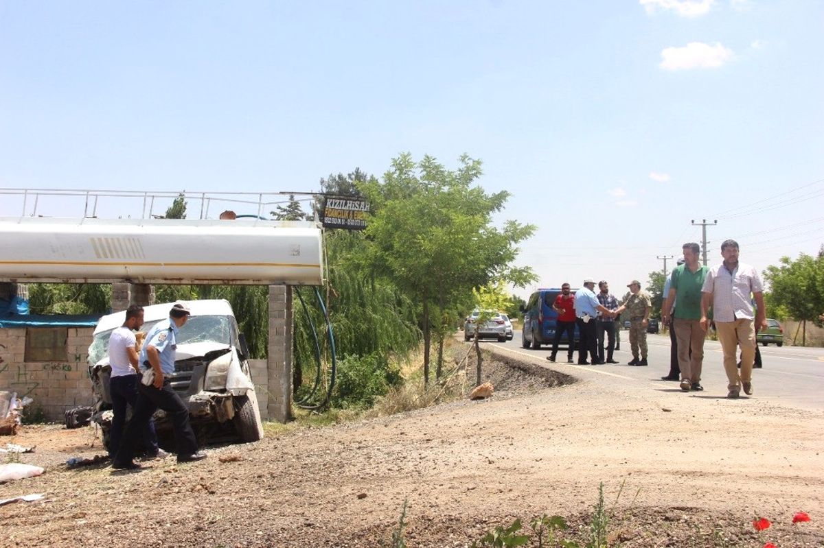 Gaziantep\'te Trafik Kazası: 5 Yaralı