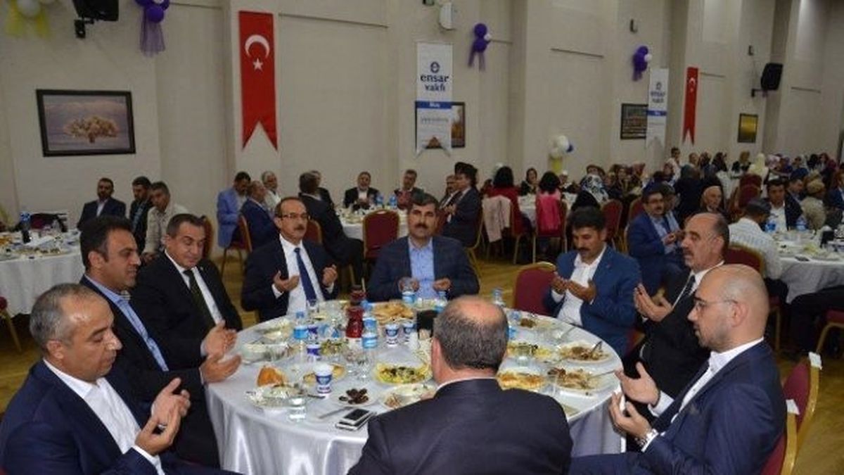 Hakkari ve Muş\'ta İftar Programları
