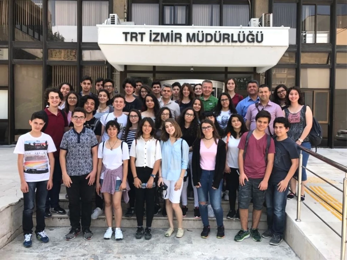 Köyceğiz Fen Lisesi Öğrencileri TRT\'yi Ziyaret Etti
