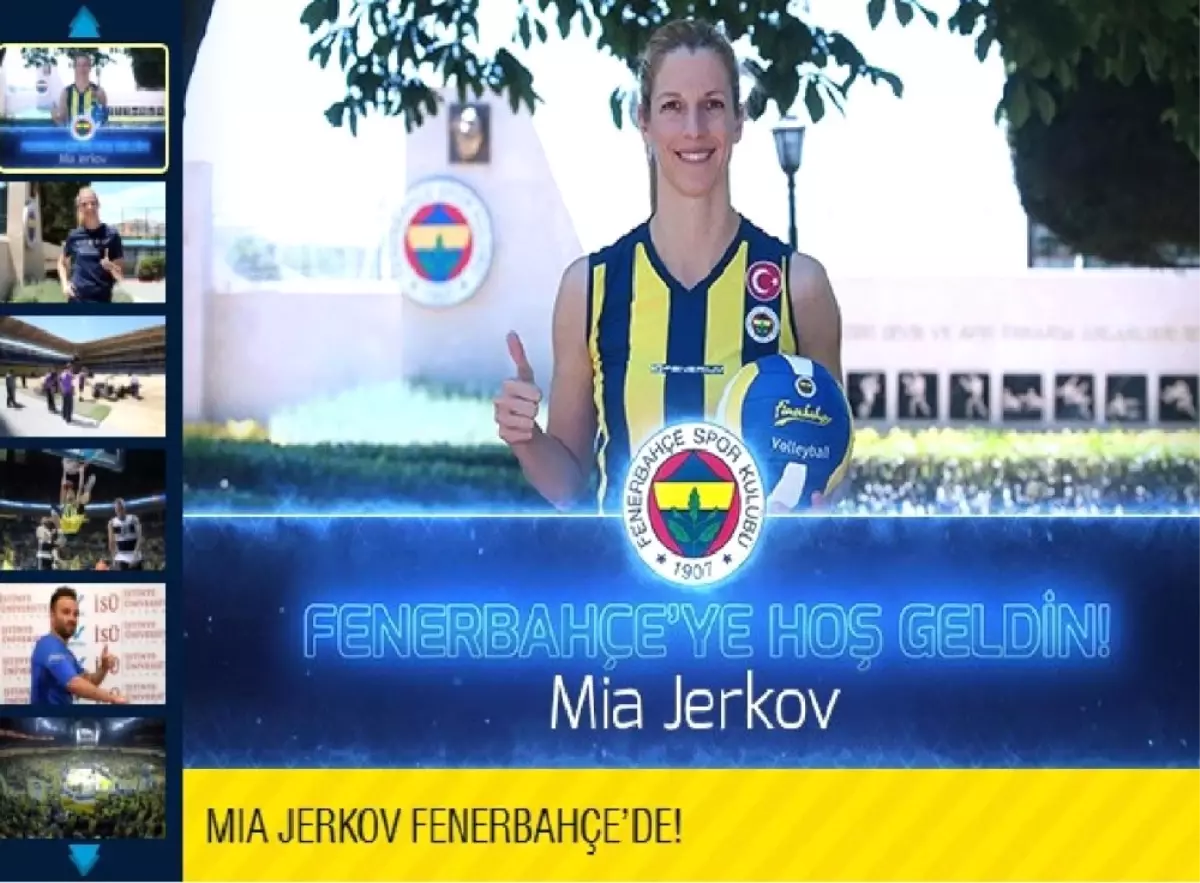 Mia Jerkov Fenerbahçe\'de