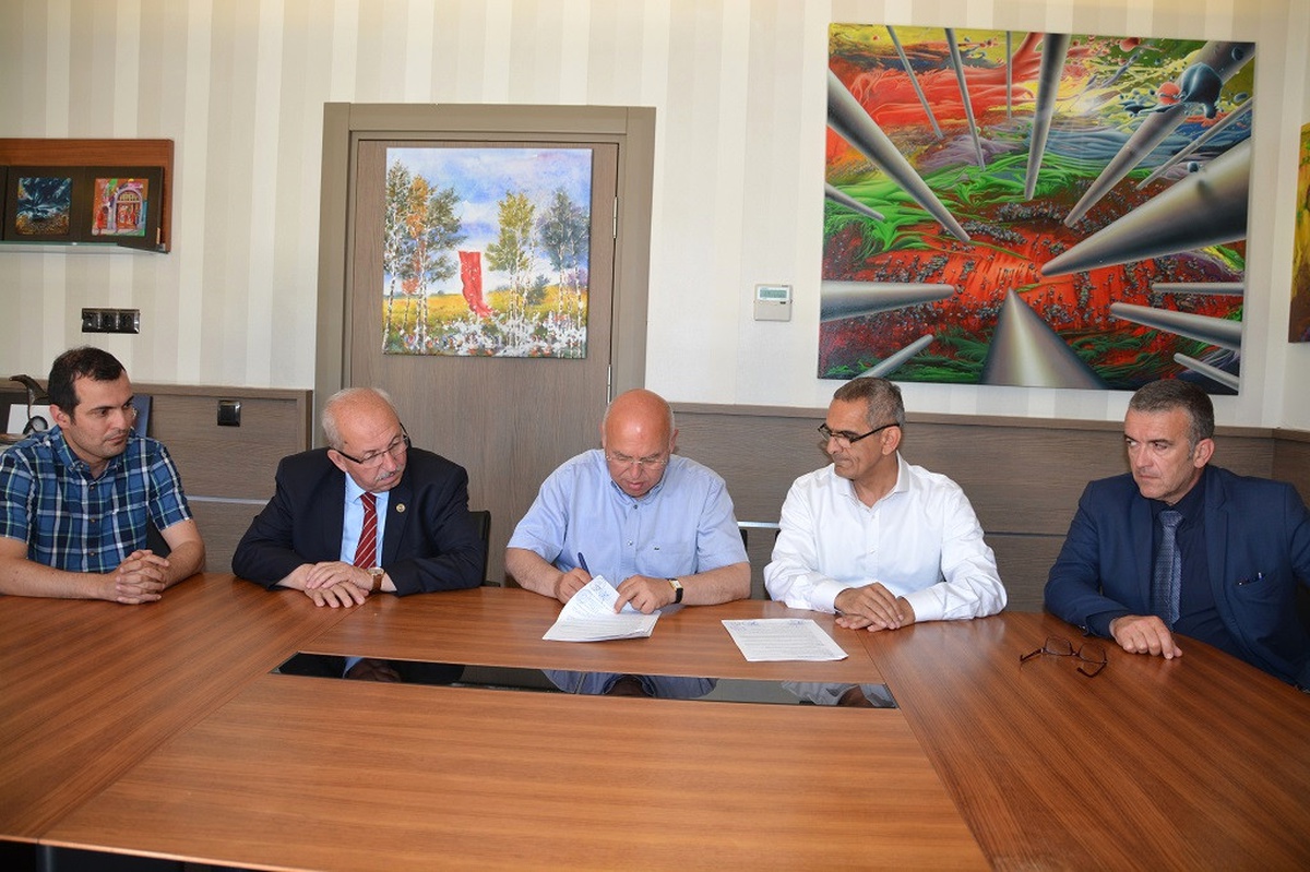 Süleymanpaşa Belediyesinin Tema Park projesi için imzalar atıldı