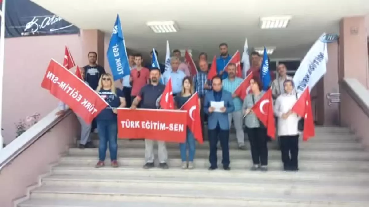 Türk Eğitim Sen Osmancık Şube Başkanı: "Şehit Öğretmenin Adı Okula Verilsin"