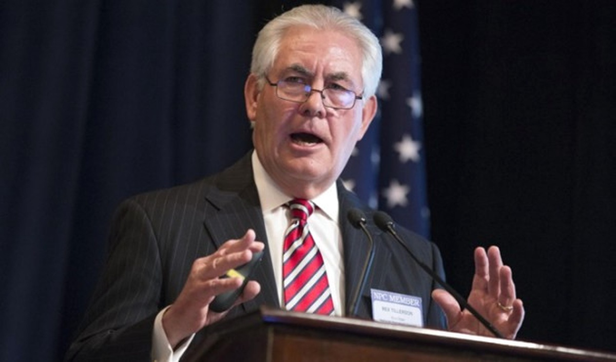 ABD Dışişleri Bakanı Rex Tillerson Açıklaması