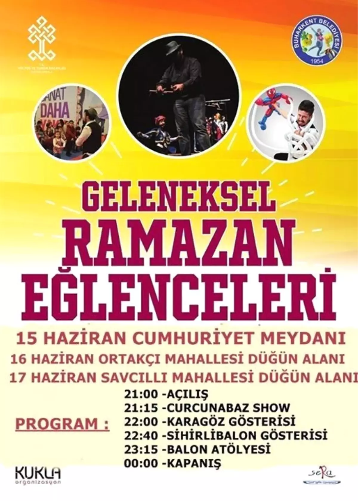 Buharkent\'te Ramazan Eğlenceleri Başlıyor