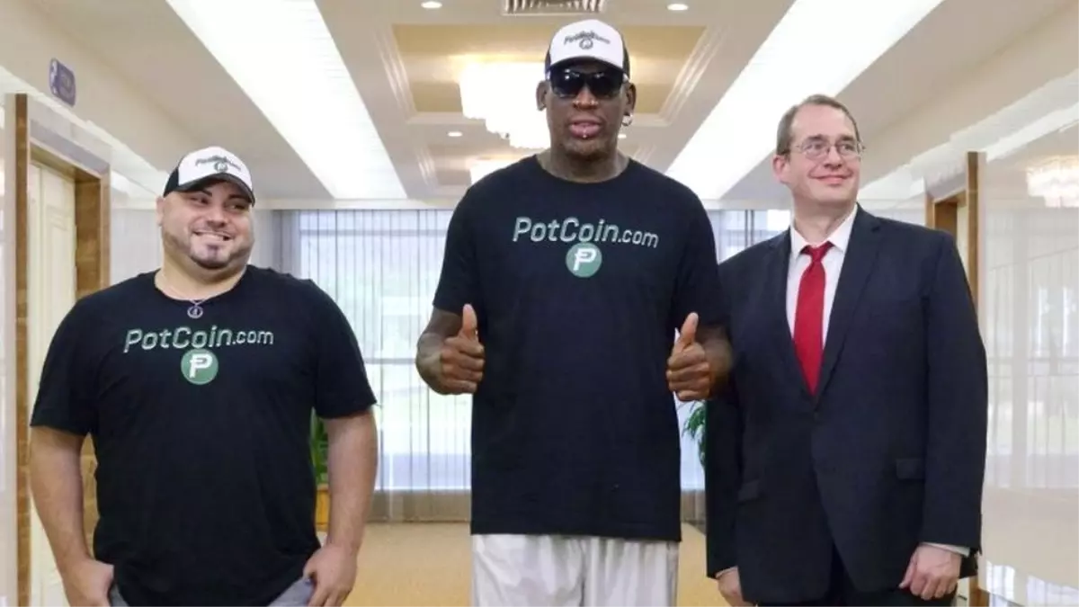 Eski Nba Yıldızı Dennis Rodman \'Basketbol Diplomasisi İçin\' Yine Kuzey Kore\'de