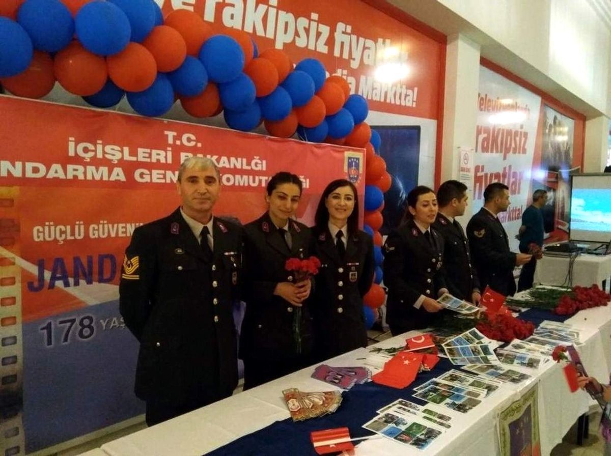 Jandarmanın 178. Yaşı Aydın\'da Kutlanıyor