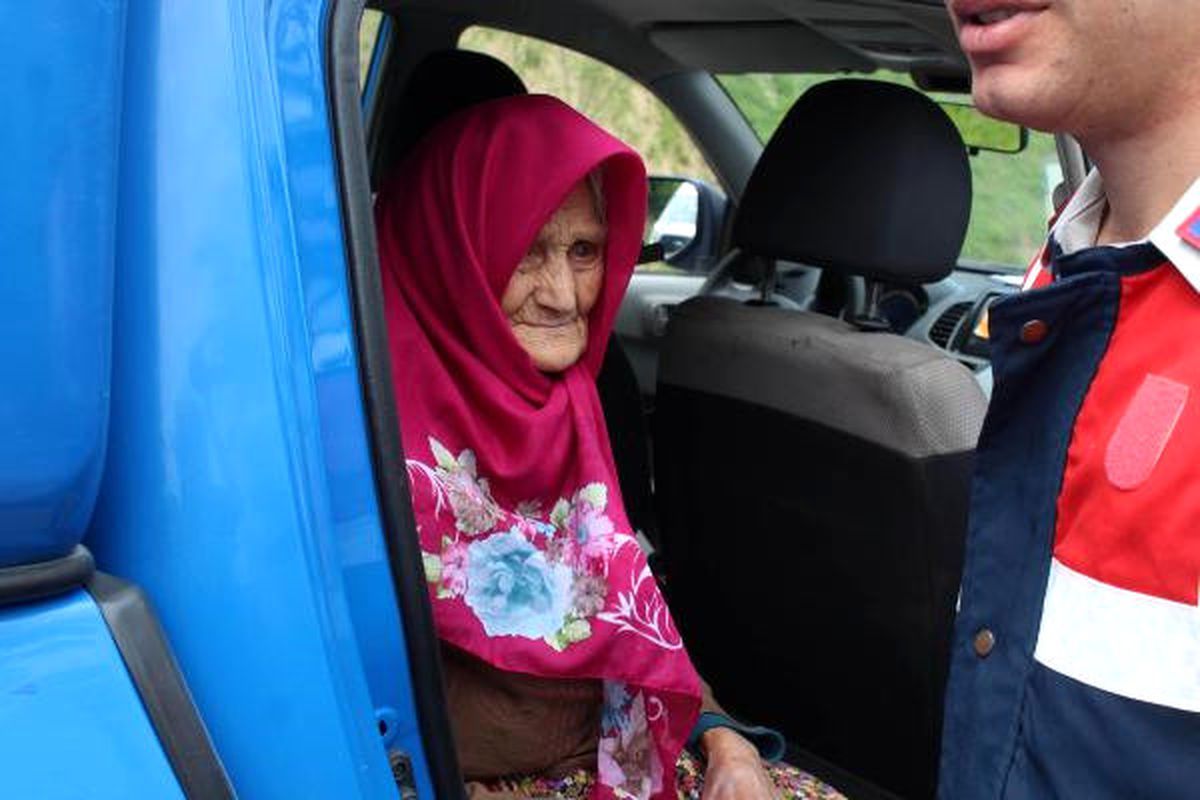 Kaybolan Yaşlı Kadın 48 Saat Sonra Bulundu