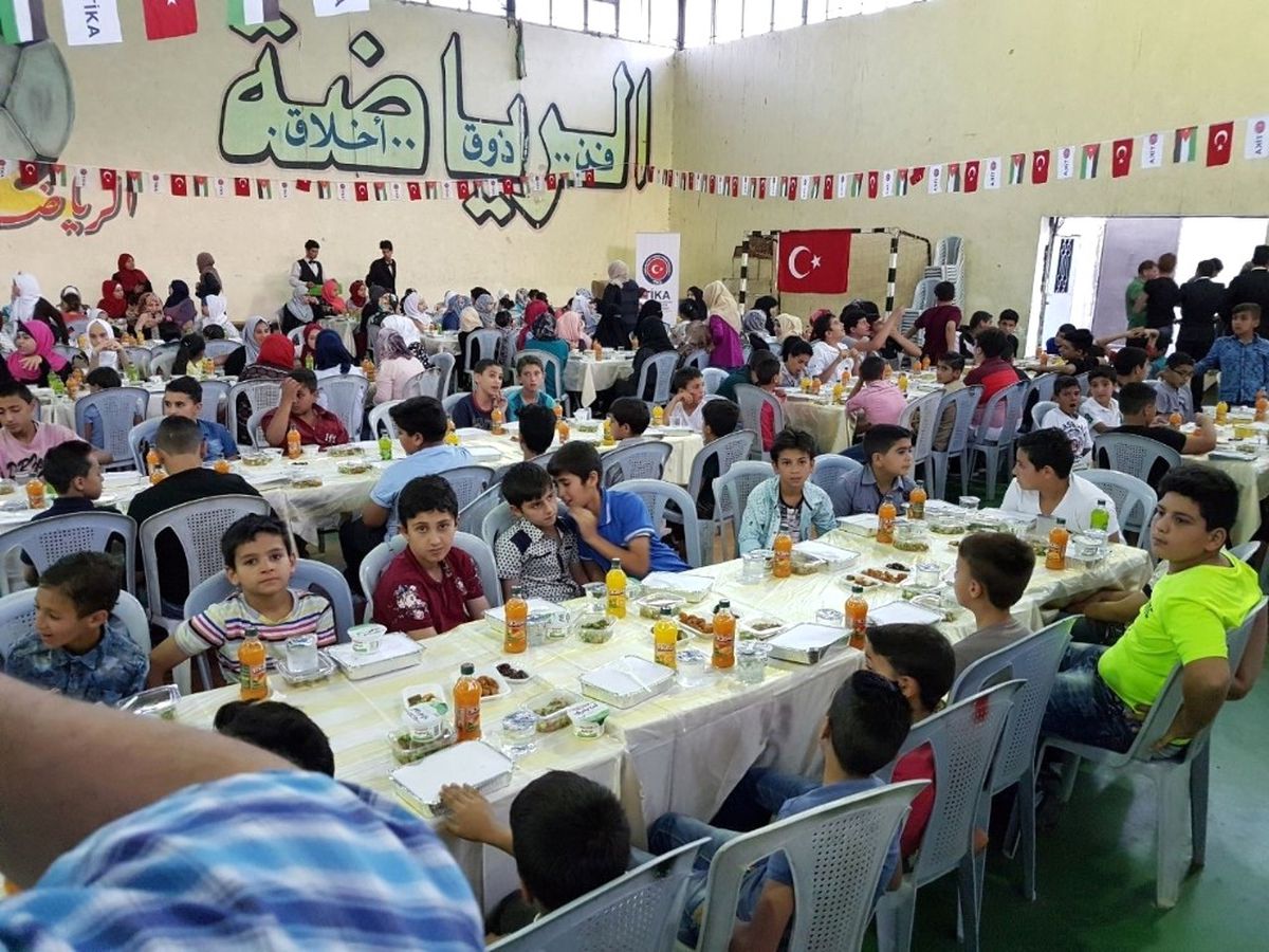 Tika\'dan Ürdün\'de Yetim ve Kimsesiz Çocuklara İftar