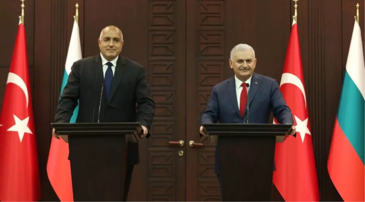 Yıldırım, Bulgaristan Başbakanı Borisov Onuruna Yemek Verdi