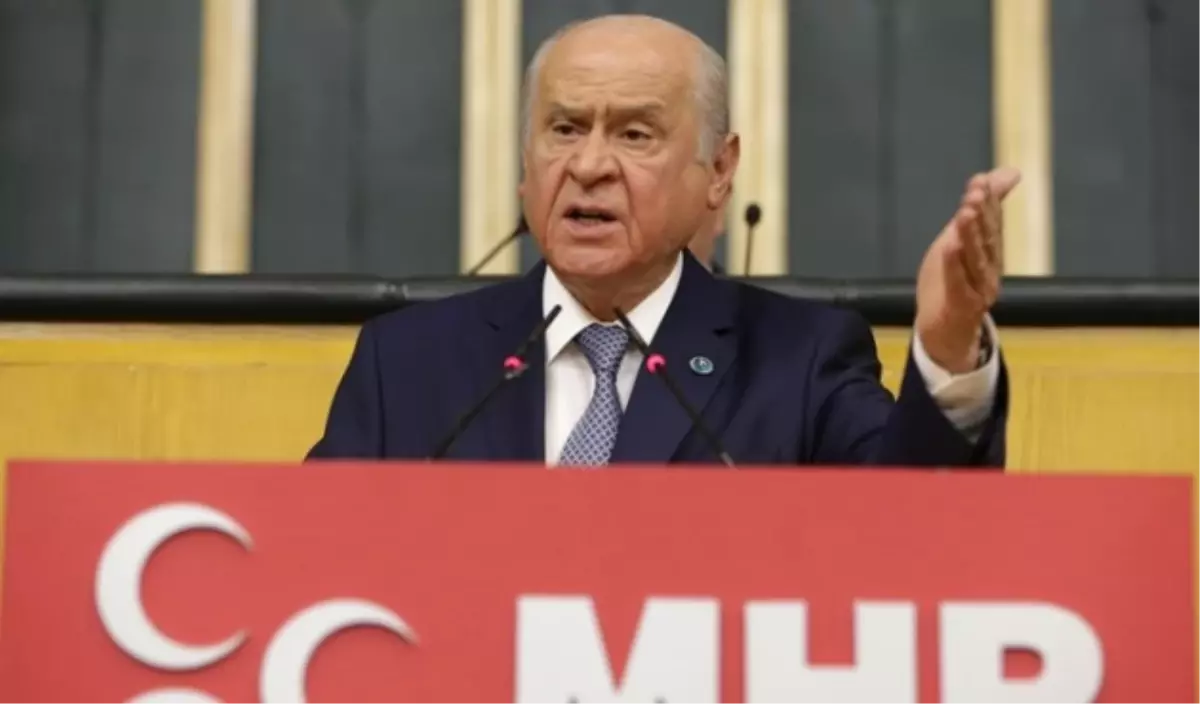 Bahçeli\'den CHP İçin Sert Sözler