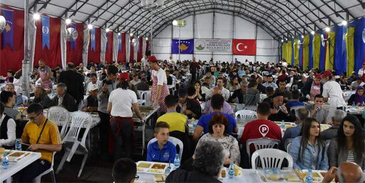 Bursa\'dan Kosova\'ya "İftar Köprüsü"