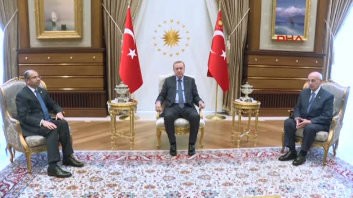 Cumhurbaşkanı Erdoğan Irak Temsilciler Meclisi Başkanı Cuburi\'yi Kabul Etti