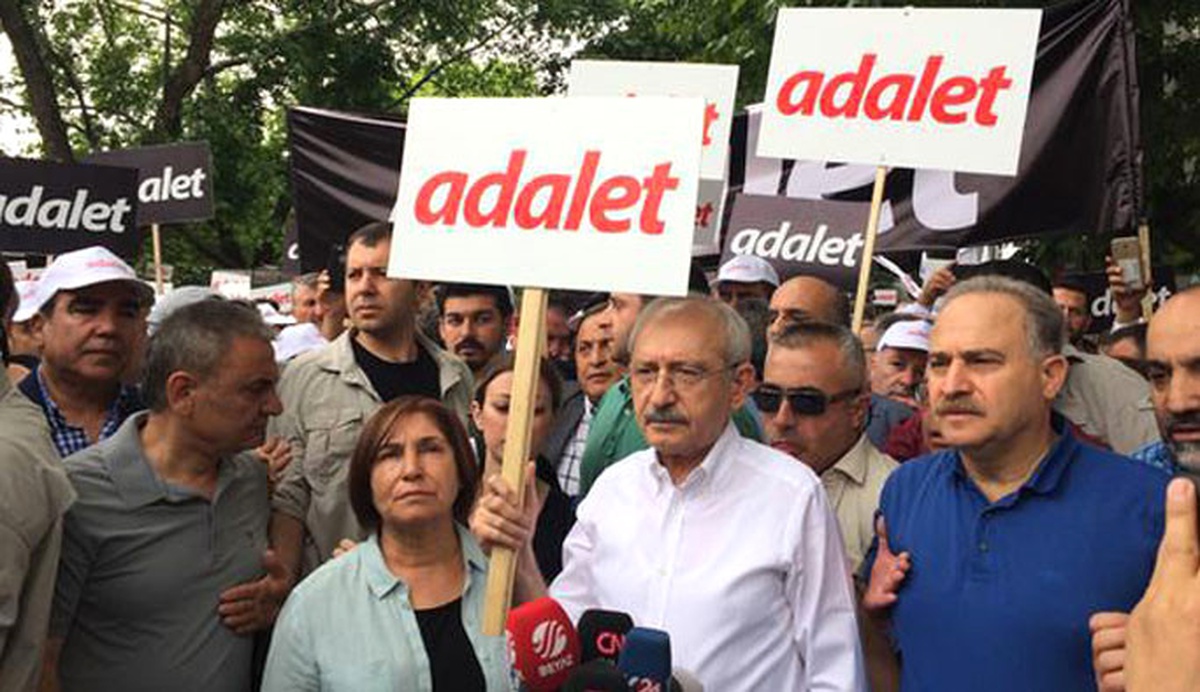 Dha Ankara - Kılıçdaroğlu:  Adaleti İsteyen Herkes Bu Yürüyüşe Destek Vermek Zorundadır