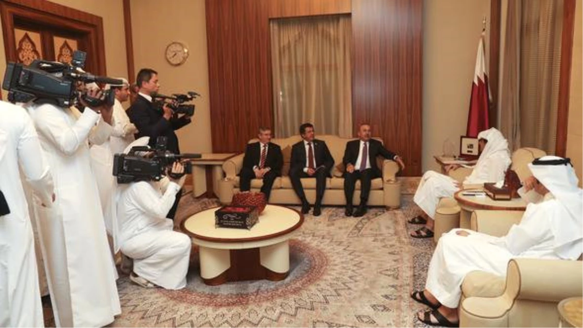 Ekonomi Bakanı Zeybekci, Katarlı Mevkidaşıyla Bir Araya Geldi