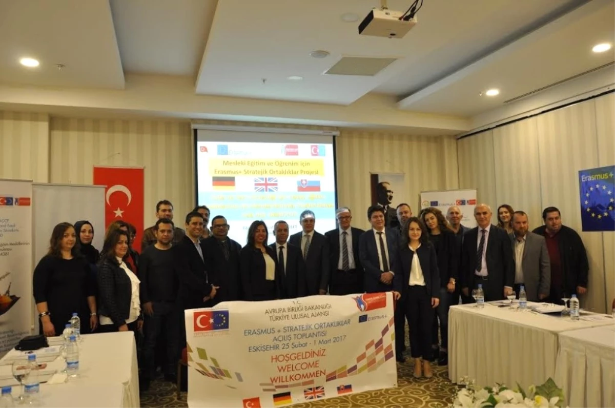 Erasmus Ka2 Projesinin İlk Uluslararası Toplantısı Eskişehir\'de Gerçekleştirildi