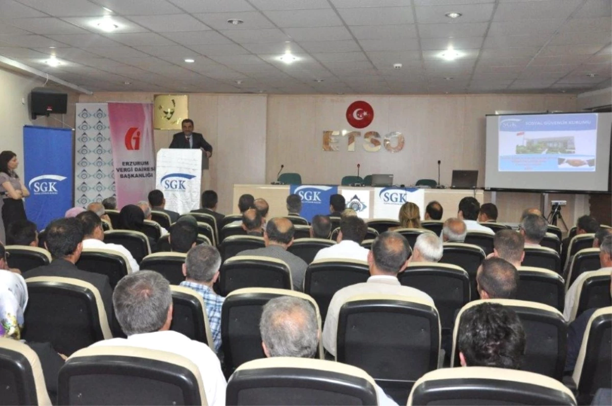 Erzurum Sosyal Güvenlik İl Müdürlüğü\'nden Yapılandırma Semineri